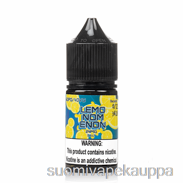 Vape Kauppa Lemonomenon Suola - Nomenon E-nesteet - 30ml 24mg